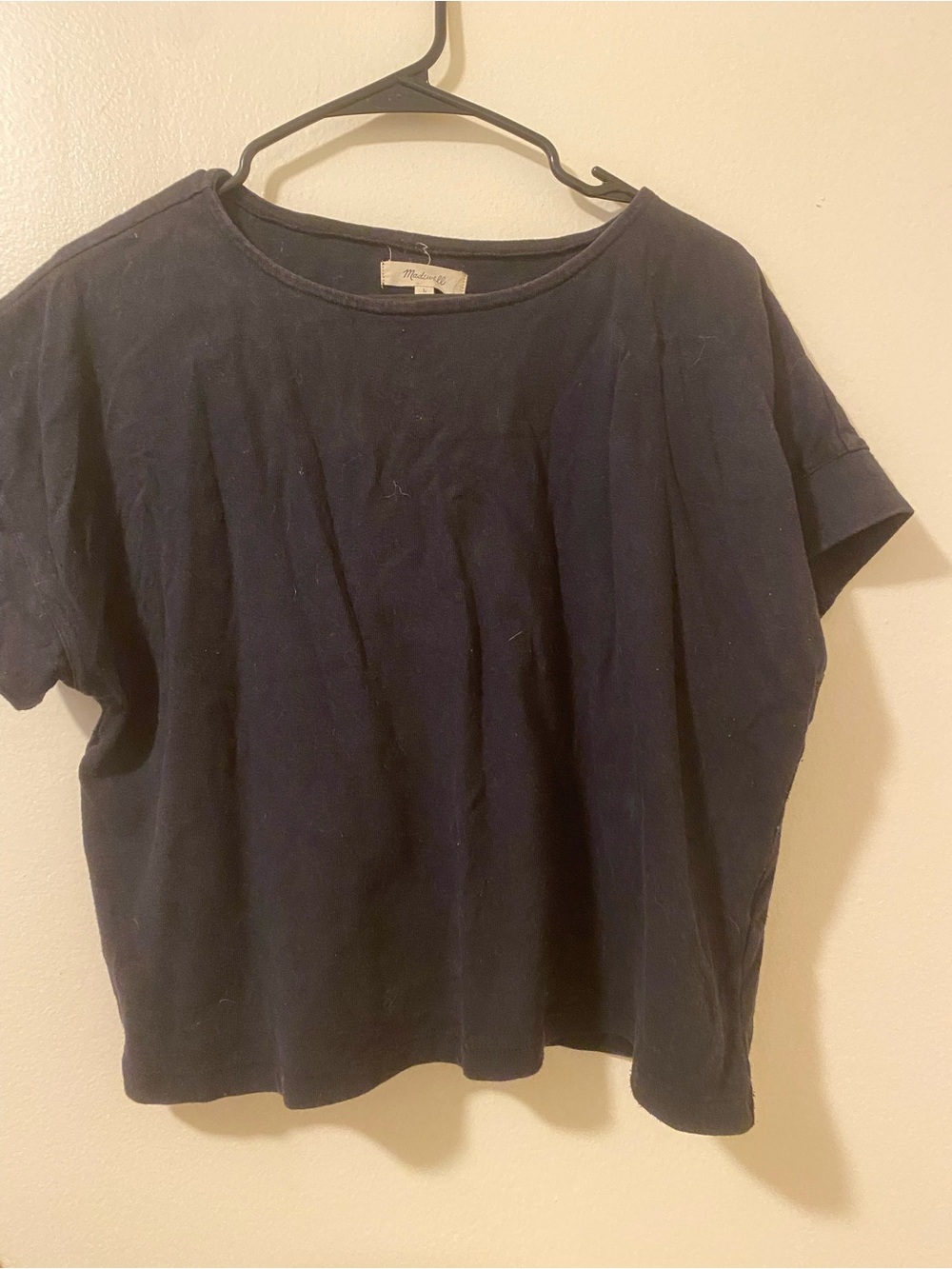 Madewell Cropped Short Sleeve Boxy Tee